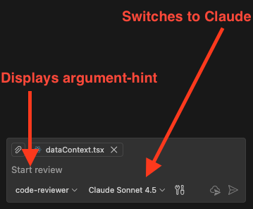 Starting custom agent